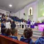 Eucaristía de inicio de año 2024 y miércoles de ceniza Liceo Parroquial San José
